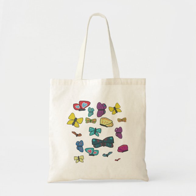 Butterflies Tote Bag (Front)