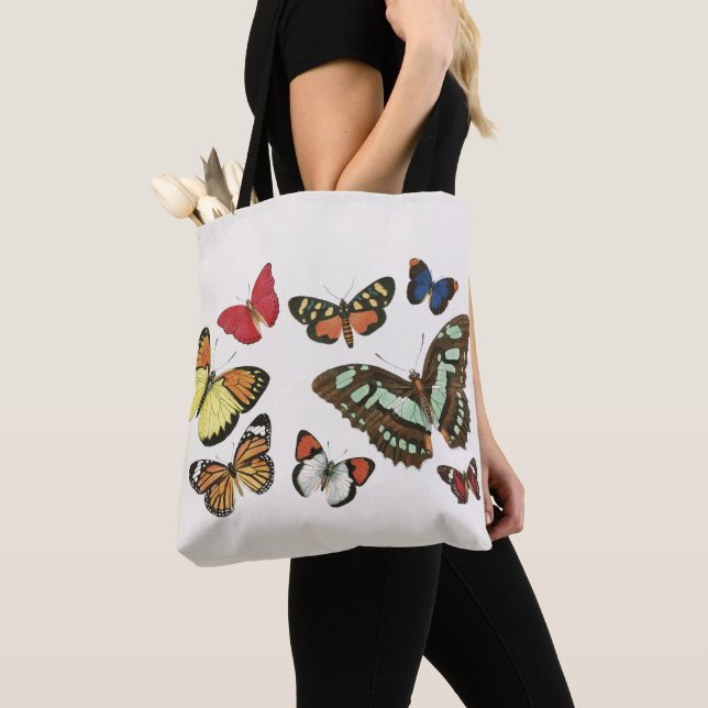 Butterflies Tote Bag (Close Up)