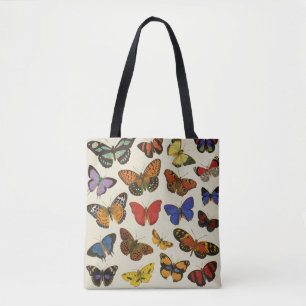 Butterflies Tote Bag All-Over Print