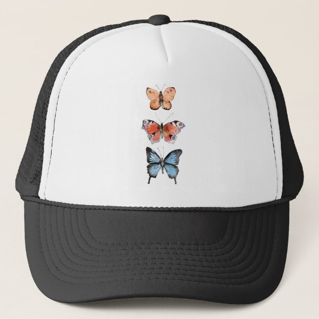 Butterflies Trucker Hat (Front)