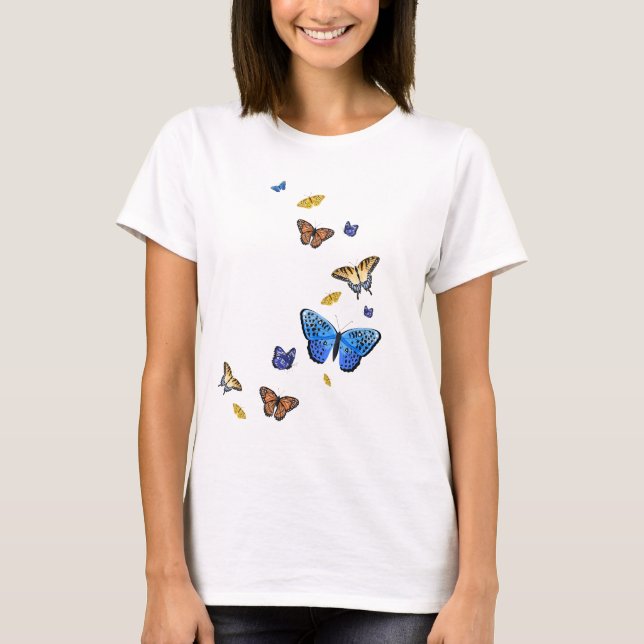 Butterflies Women's T-Shirt (Front)