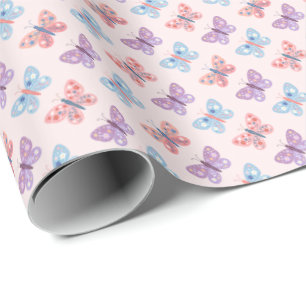 Butterflies Wrapping Paper