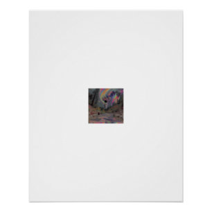 ButterFlower Rainbow Forest Stream Poster
