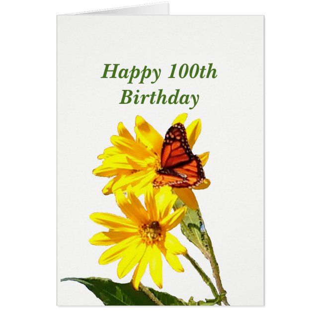 Butterfly 100th Birthday (Front)