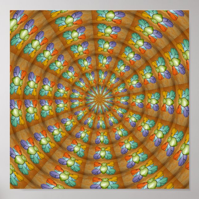Butterfly 1 Canvas Poster (Front)