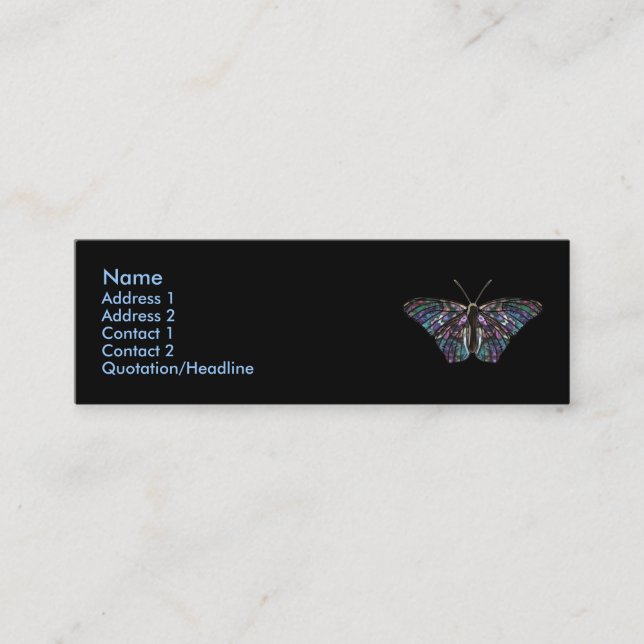 Butterfly-5 Profile Card (Front)
