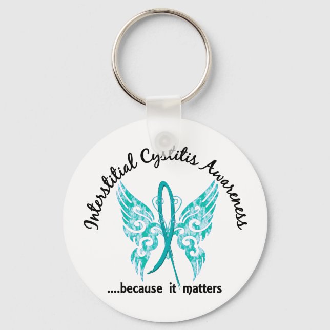 Butterfly 6.1 Interstitial Cystitis Key Ring (Front)