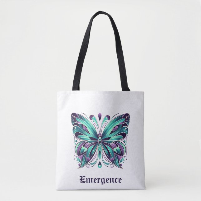 Butterfly 7 Tote Bag (Front)