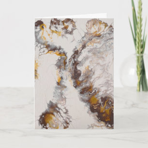 Butterfly - abstract acryl card