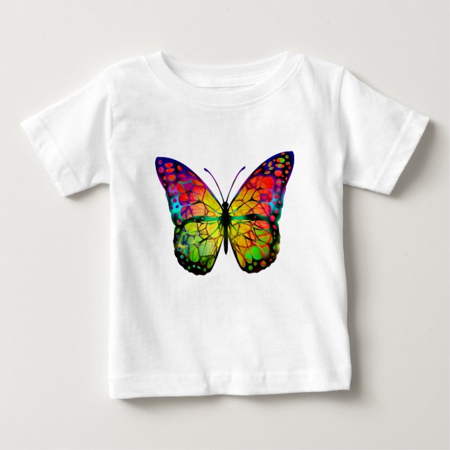 BUTTERFLY ABSTRACT BABY T-Shirt (Front)