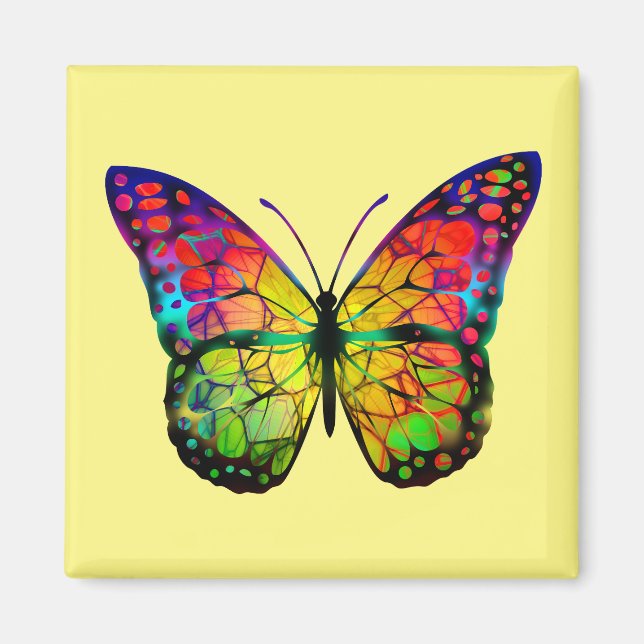 BUTTERFLY ABSTRACT MAGNET (Front)