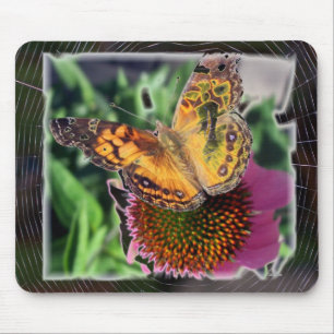 Butterfly Abstract Photography Art Mouse Pad