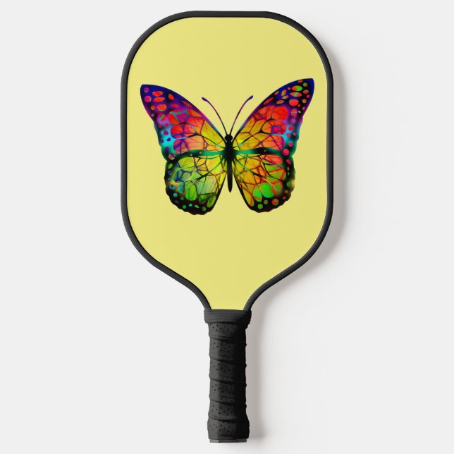 BUTTERFLY ABSTRACT PICKLEBALL PADDLE (Front)