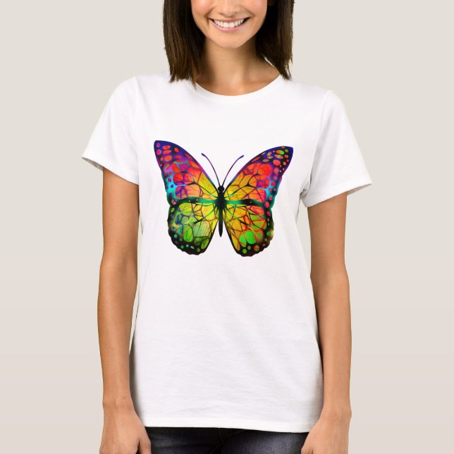 BUTTERFLY ABSTRACT T-Shirt (Front)