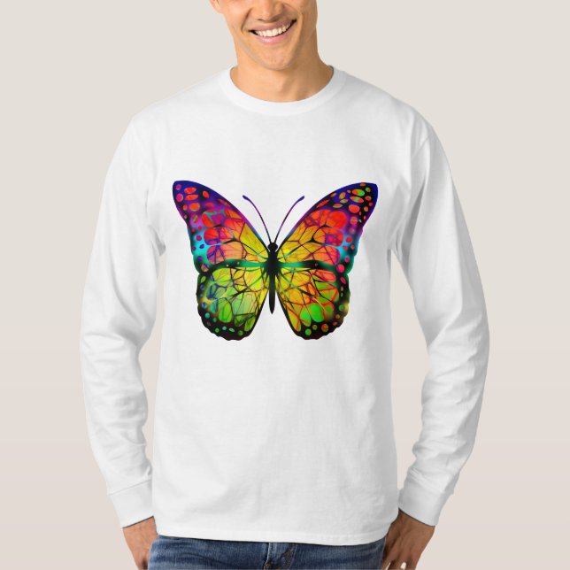 BUTTERFLY ABSTRACT T-Shirt (Front)