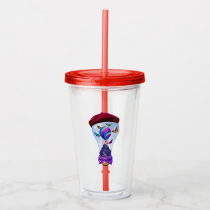 Butterfly Acrylic Tumbler
