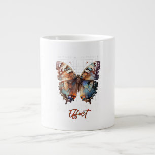 Butterfly Aesthetic Nature Inspired Design Large Coffee Mug