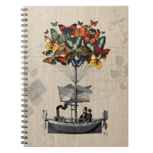 Butterfly Airship 2 Notebook