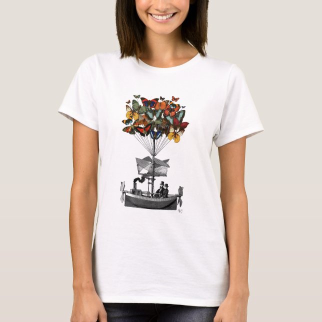 Butterfly Airship 2 T-Shirt (Front)