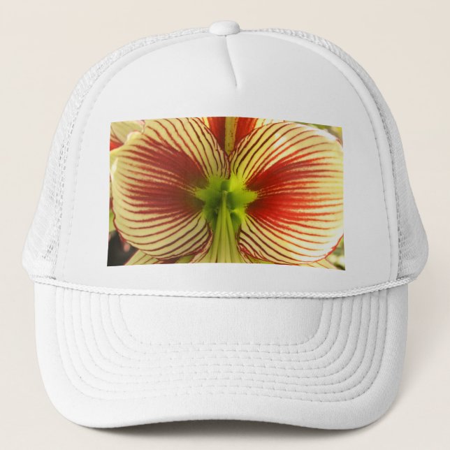 Butterfly Amaryllis Trucker Hat (Front)