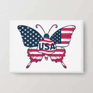 Butterfly American Flag Design-62616