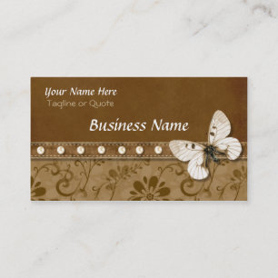 Butterfly and Beads Business Card