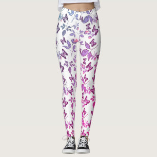  Butterfly and beautiful nature   Leggings