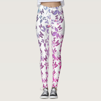 Butterfly and beautiful nature Leggings
