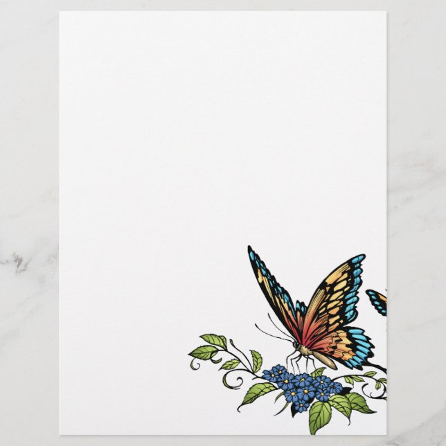 Butterfly and Butterflies full colour by Al Rio (Front)