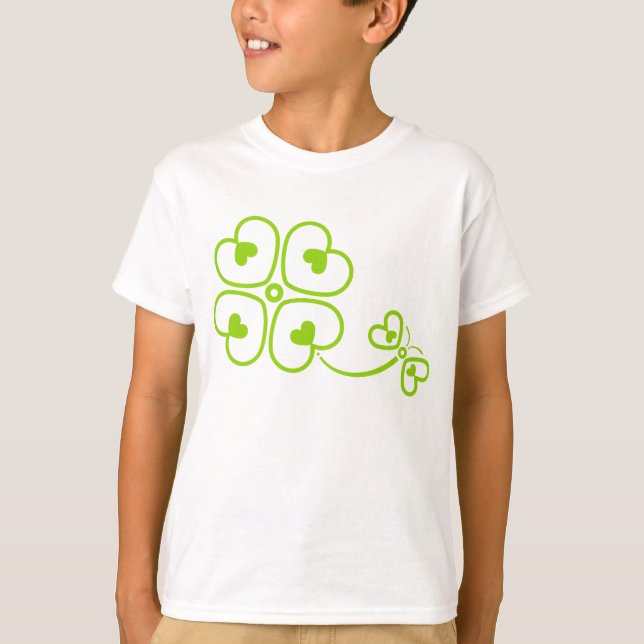 Butterfly_and_Clover T-Shirt (Front)