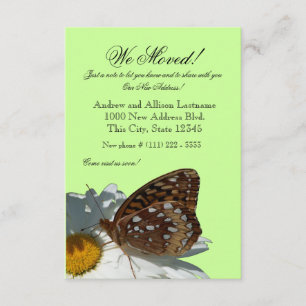 Butterfly and Daisy New Address Announcement