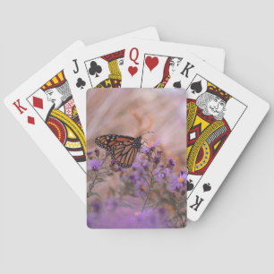 Butterfly and Floral Playing Cards