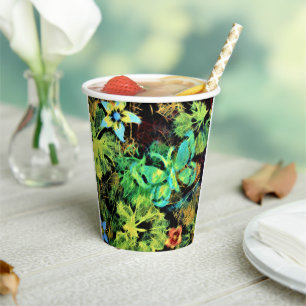 Butterfly and Flower Rodilius Paper Cup