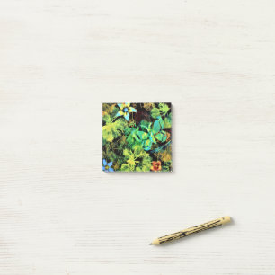 Butterfly and Flower Rodilius Post It Notes