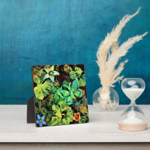 Butterfly and Flower Rodilius Tabletop Plaque