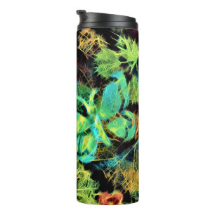 Butterfly and Flower Rodilius Thermal Tumbler