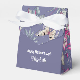 Butterfly and Flowers Design Favour / Gift Boxes