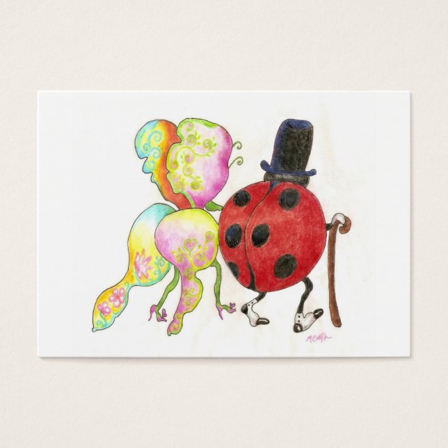 butterfly and ladybug tiny valentine (Front)