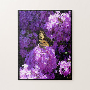Butterfly and Phlox Jigsaw Puzzle