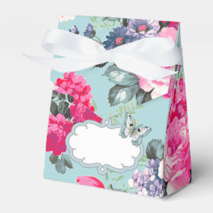 Butterfly and Roses Painting Favour Box