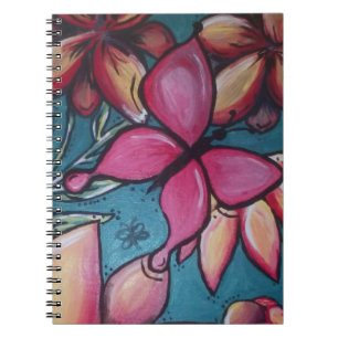 Butterfly and sunflower notebook