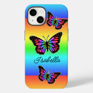 Butterfly and Your Name Personalised    Case-Mate iPhone 14 Case