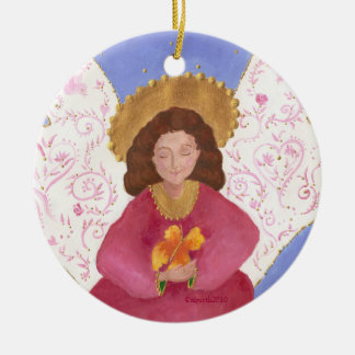 Butterfly Angel Xmas Ornament