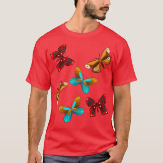 butterfly animals colour T-Shirt