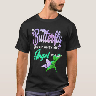 Butterfly Appear When My Angel Is Near Awesome Pre T-Shirt