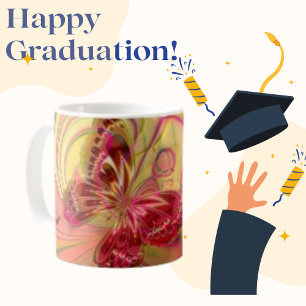 Butterfly Arrangement Modern Aesthetic Classic Mug