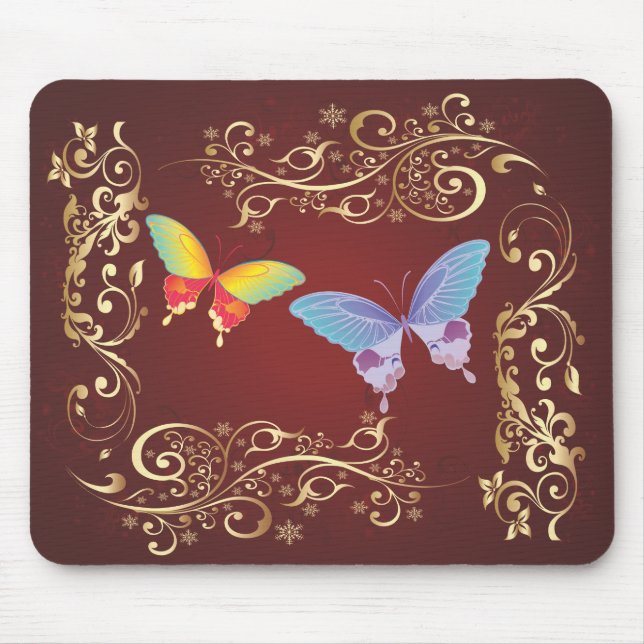 Butterfly Art 1 Mousepad (Front)