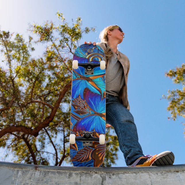 Butterfly Art 35 Skateboard (Outdoor 1)