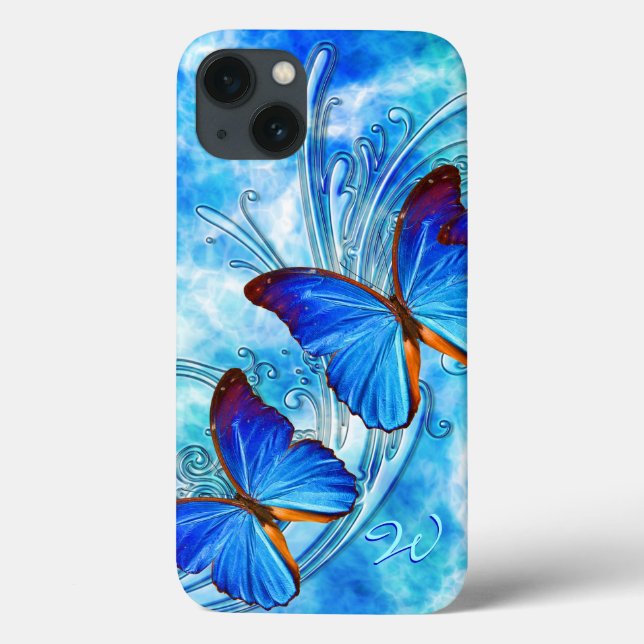 Butterfly Art 37 Options Case-Mate iPhone Case (Back)