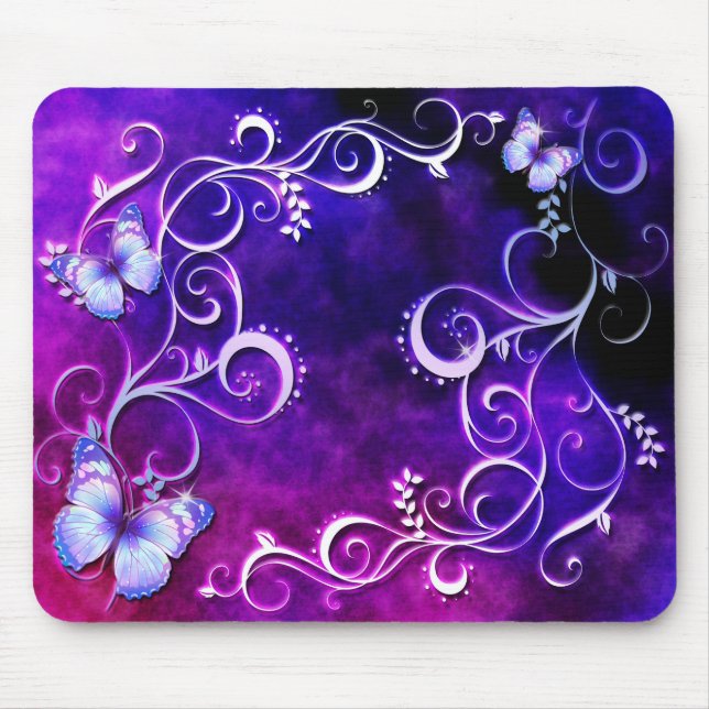 Butterfly Art 3 Mousepad (Front)
